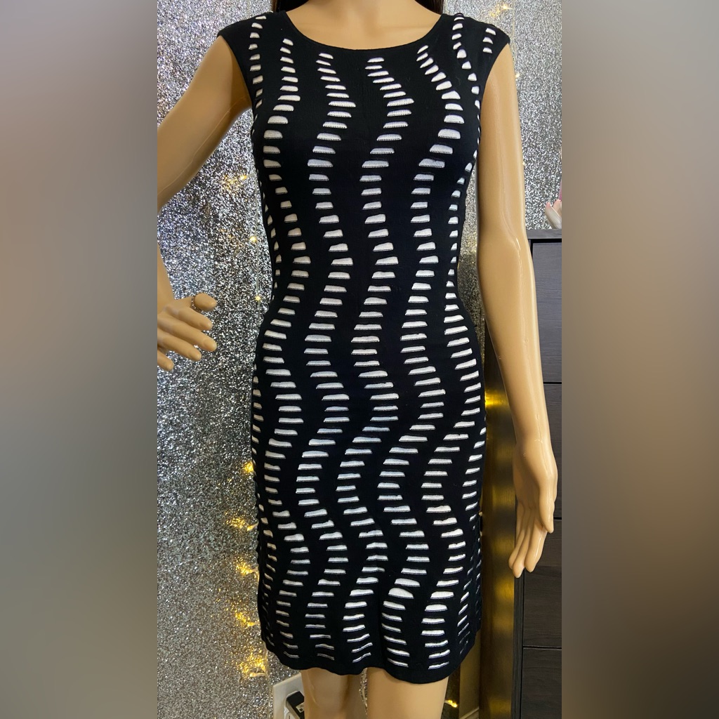 Zigzag Patterned Dress